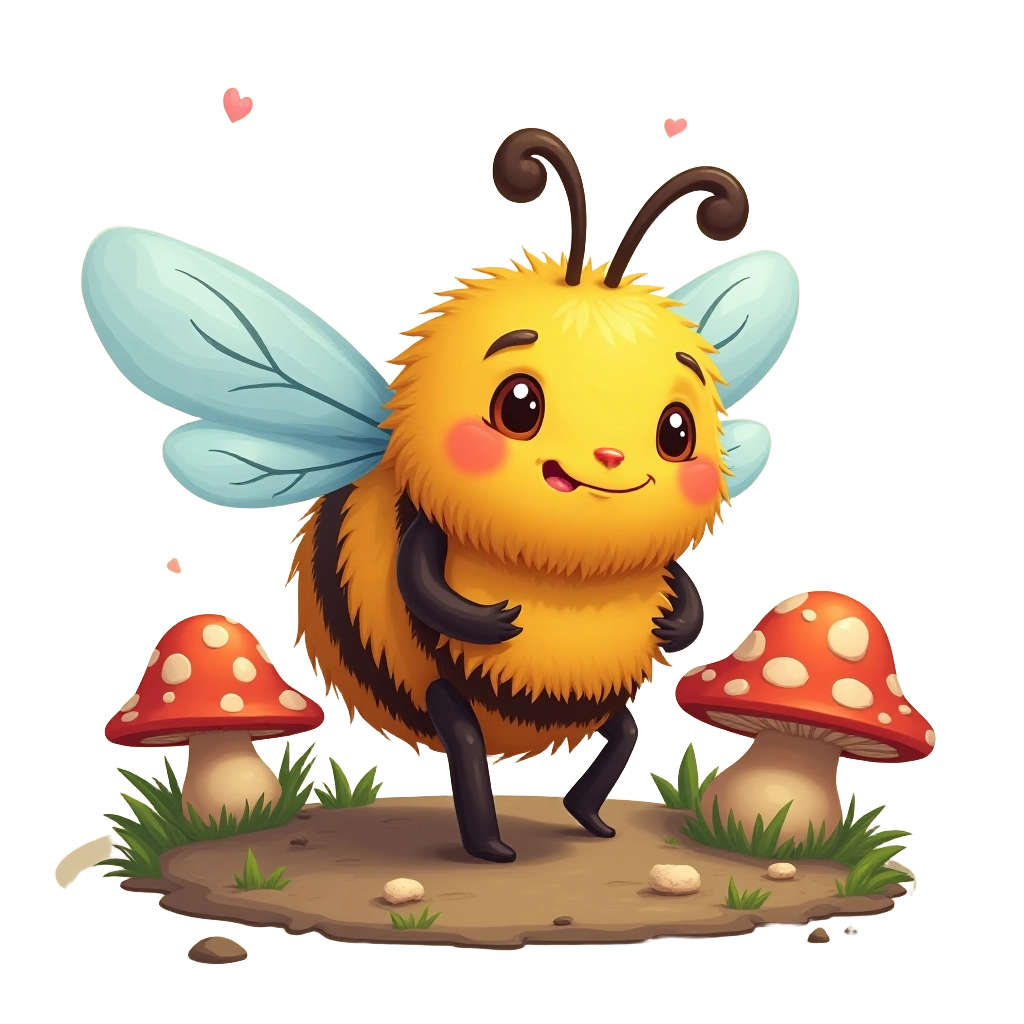 Adorable Bee Adventure